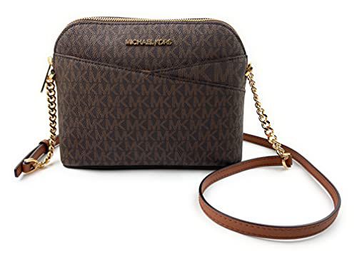 Michael Kors Jet Set Medium Crossbody Leather Handbag 