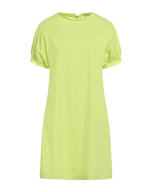 Liviana Conti Woman Mini dress Light green Size 2 Cotton, Polyamide, Elastane