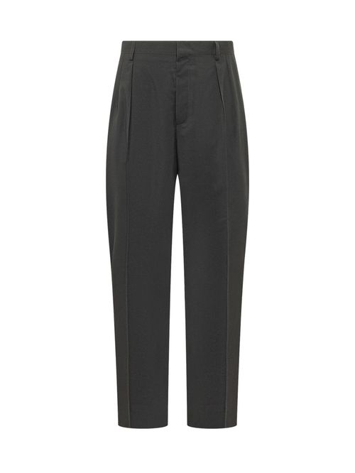 Dark Grey Pleated Pants