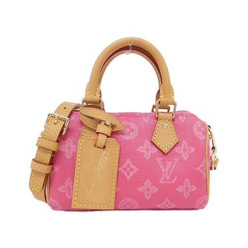Louis Vuitton Pink Coated Canvas Handbag Pre-Owned