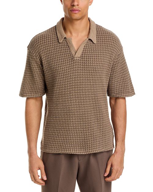 Regular Fit Knit Polo Shirt