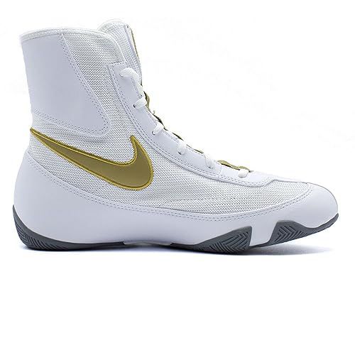 Nike Men's Boxing Shoes Machomai  White/Gold