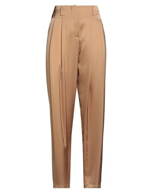 Woman Pants Sand Size 4 Triacetate, Cupro