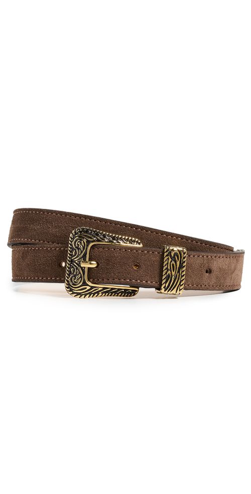 No.15 Leather Belt Chocolate L