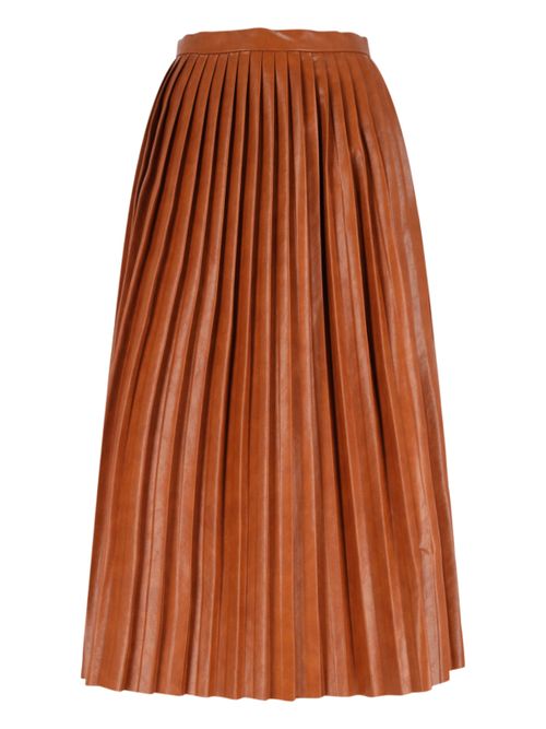 Maison Margiela-Inspired Viscose Coated Mini Skirt