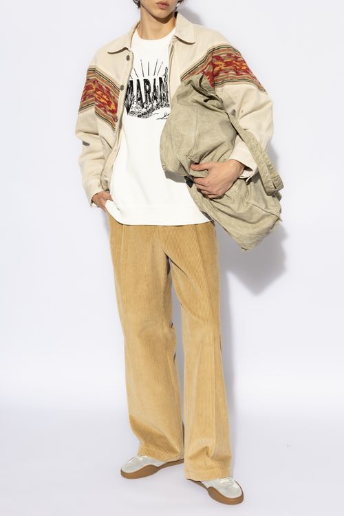 Sweatshirt Mikoy, Men's, White