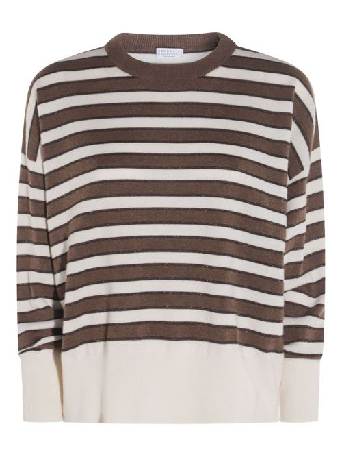 Striped sweater - Neutrals