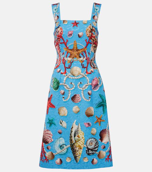 Capri printed minidress