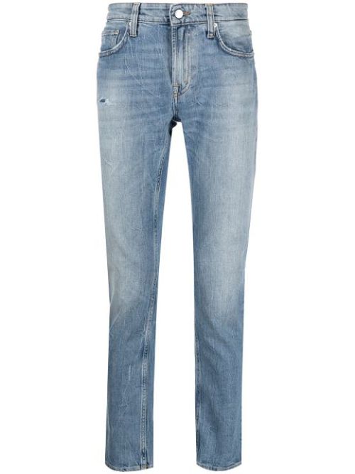 -'Skeith' Jeans Celeste-Uomo
