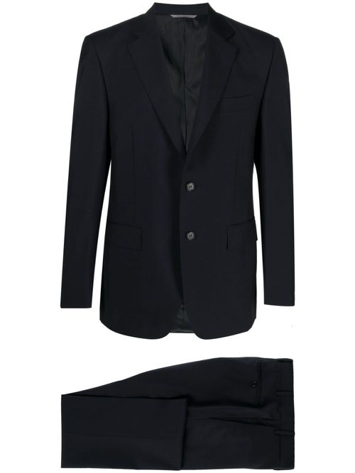Two-piece single-breasted suit - Blue