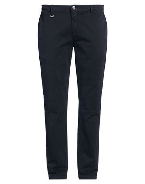 Man Pants Midnight blue Size 42 Cotton, Elastane
