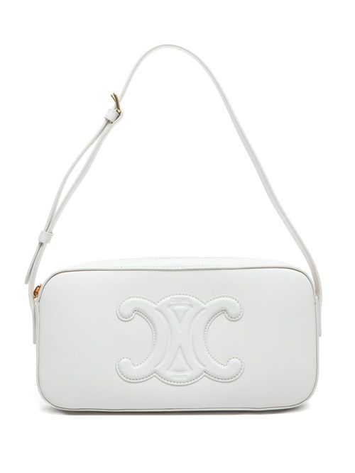 2020-2024 Triomphe shoulder bag - White