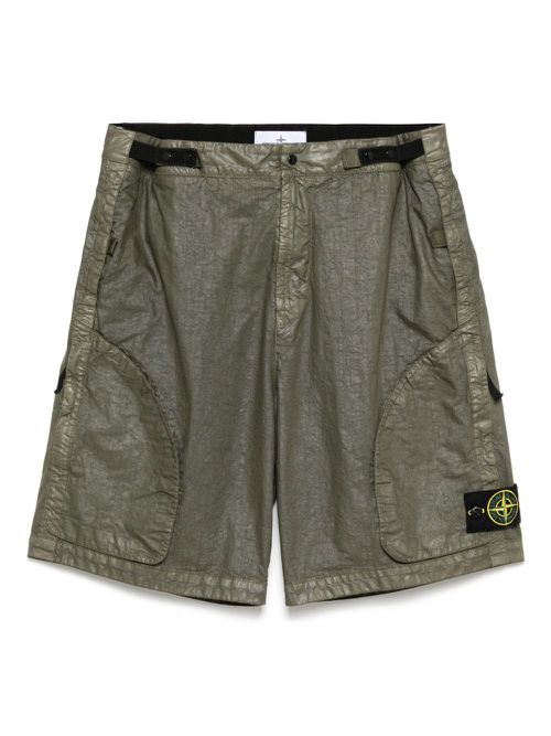 Stone Island cargo shorts - Green