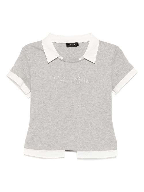Logo-printed T-shirt - Grey