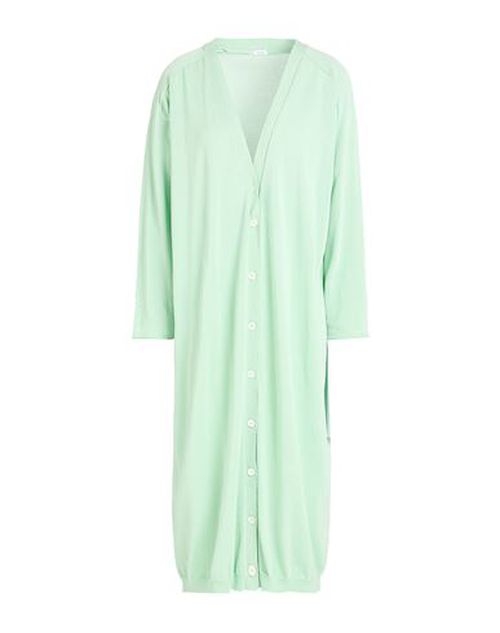 Malo Woman Cardigan Light green Size L Cotton