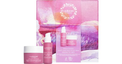 Lumene LUMO Nordic Bloom Gift pack (anti-wrinkle) hydrating and firming anti-wrinkle day cream 50 ml + LUMO firming anti-wrinkle serum 30 ml