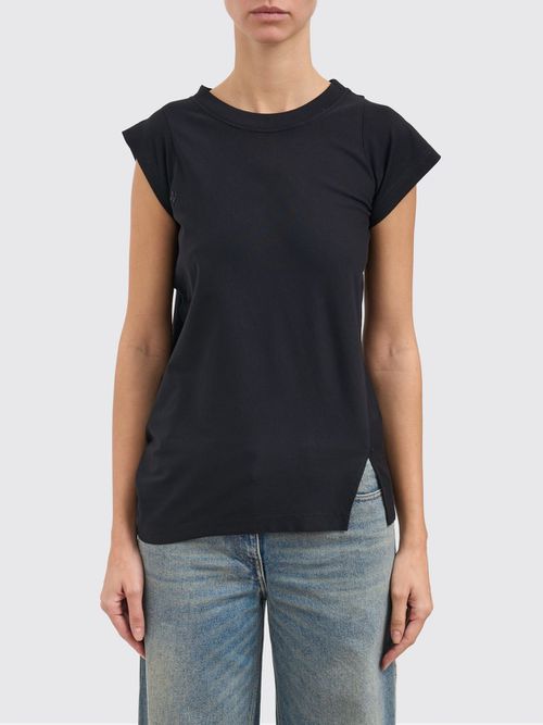 T-Shirt COURRÈGES Woman color Black