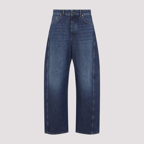 Couture Seam Washed Jeans