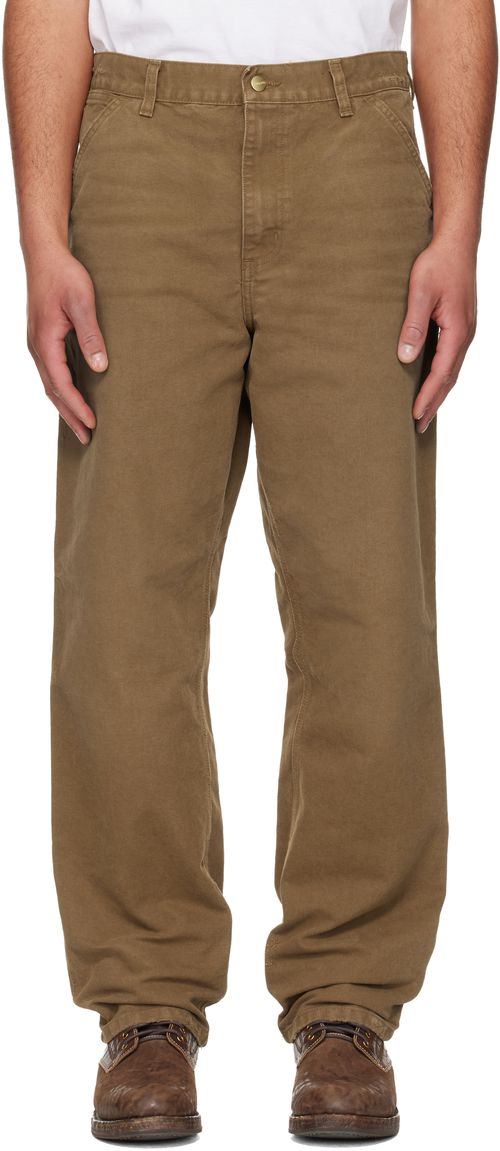 Tan Single Knee Trousers