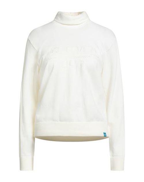 Woman Turtleneck Off white Size XL Polyamide, Wool
