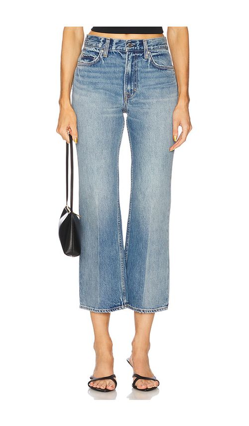 GRLFRND Danie Crop in Blue. -  32 also in 23, 24, 25, 26, 27, 28, 29