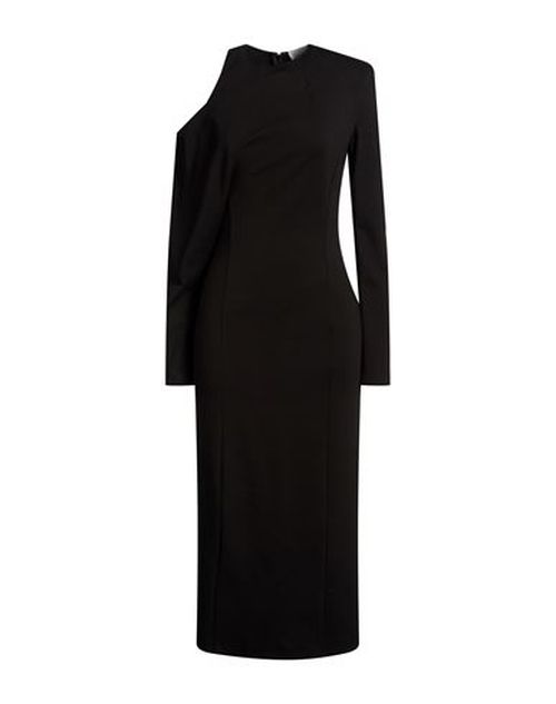 Woman Midi dress Black Size 6 Viscose, Polyamide, Elastane