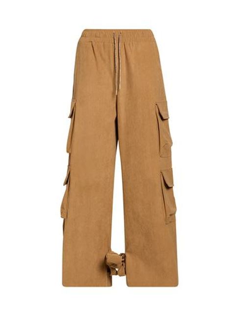 Woman Pants Camel Size L Polyester