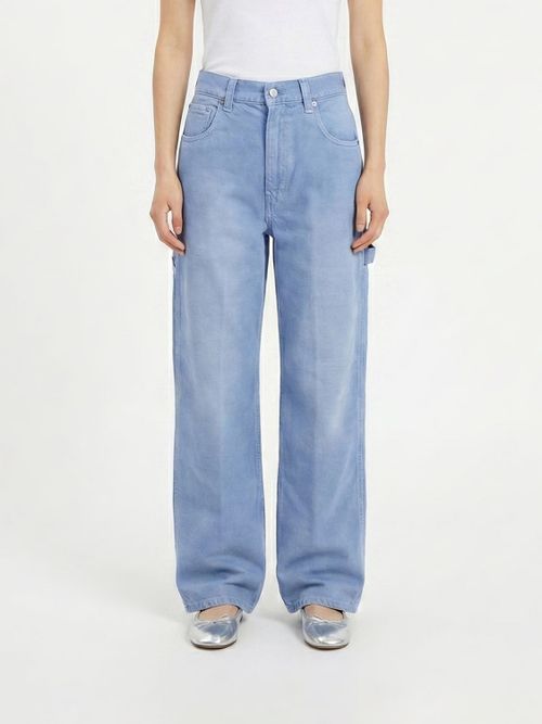 Pants Woman color Denim