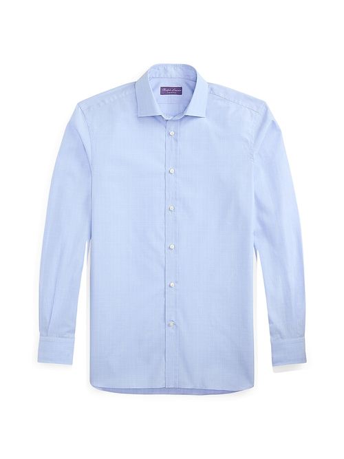 Men's Aston Cotton Shirt - Blue