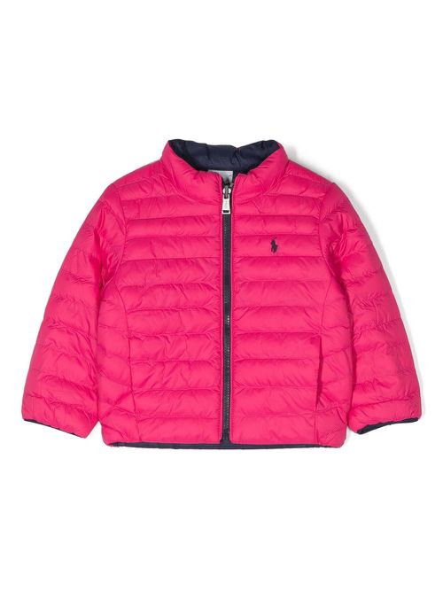 Reversible padded jacket - Pink
