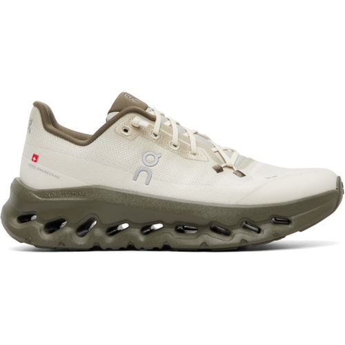 Off-White & Khaki Cloudtilt Sneakers