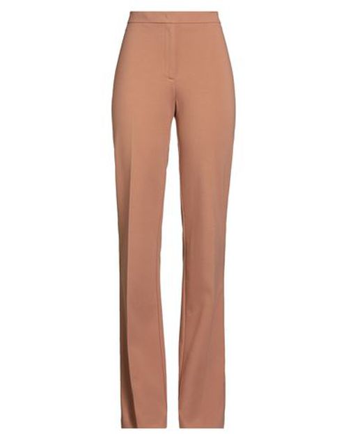 Woman Pants Camel Size 8 Viscose, Polyamide, Elastane