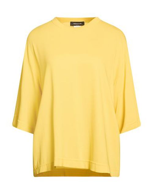 Woman Top Yellow Size 4 Viscose, Elastane