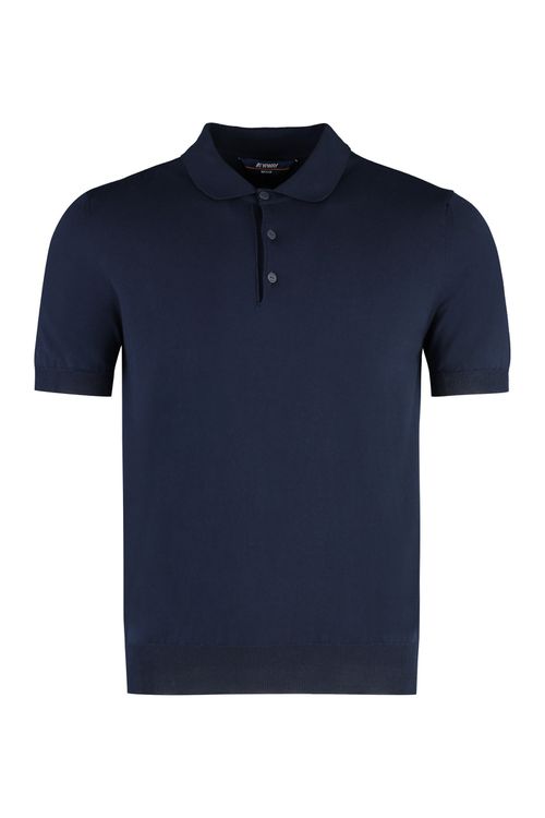 Pleyne Knitted Cotton Polo Shirt