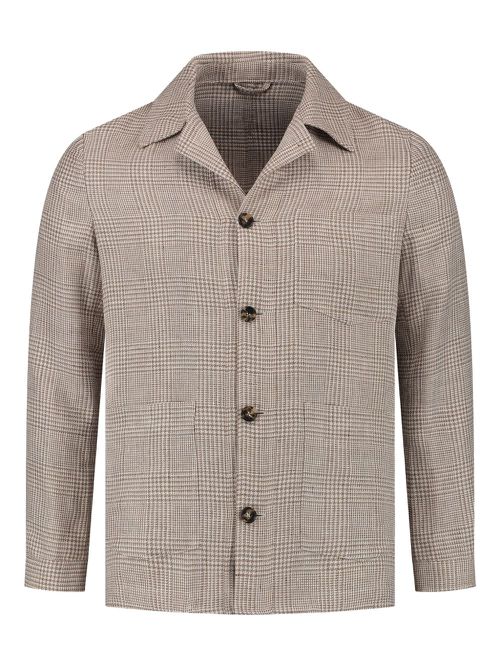 Houndstooth blazer - Neutrals