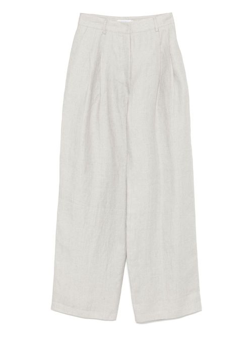 Barba linen trousers - Grey