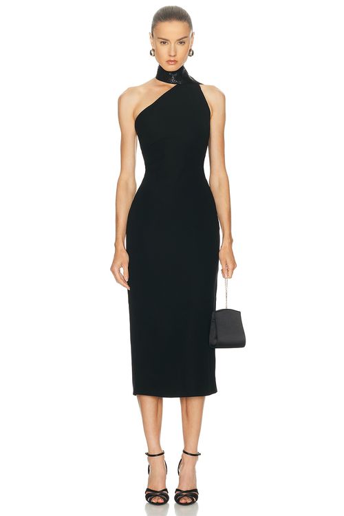 MAY MASHIAH Blaire Dress in Black - Black. L also in