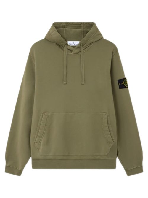 Drawstring Hood Sweatshirt with Pouch Pocket