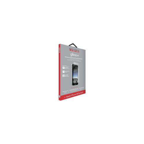 ZAGG InvisibleShield Glass+ For iPhone SE 5S 5 5C Clear Screen Protector Guard