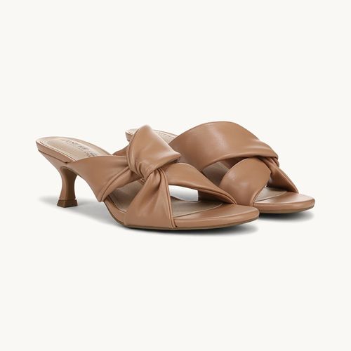 Stride Shoes Nori Dress Sandal Sienna Tan Faux Leather
