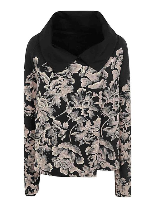 Double Print & Embroidered Jacket