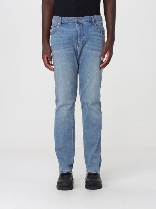 Jeans Men color Stone Washed