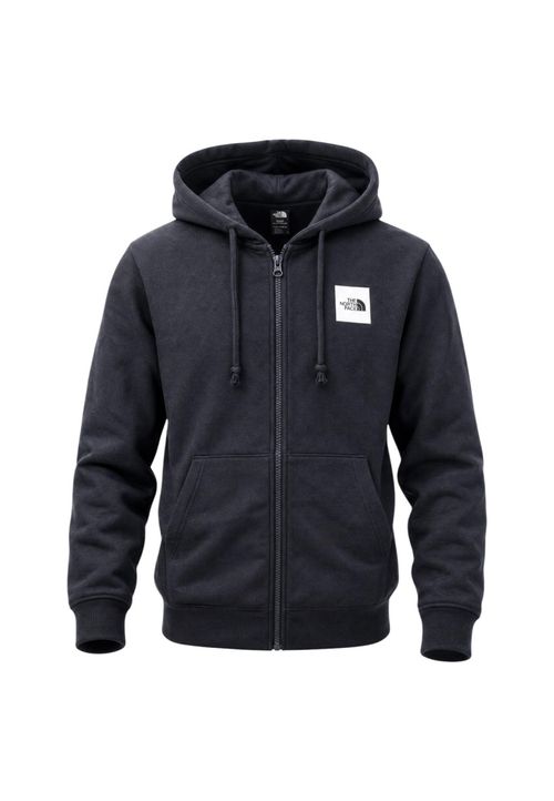 Black Logo Regular Hoodie