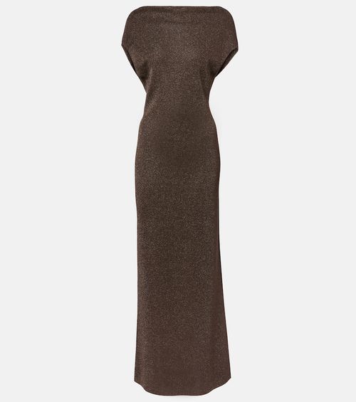 Eschimo pen-back maxi dress