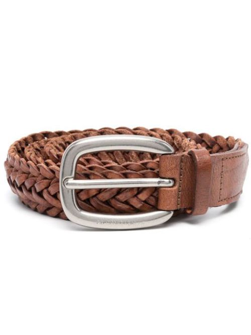 Interwoven-design belt