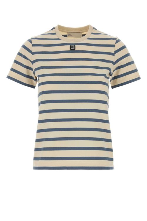Cotton T-Shirt — Beige