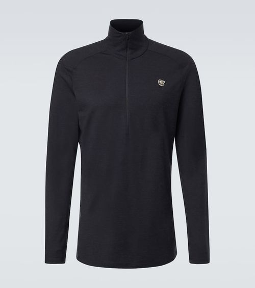 Norrøna Femund wool half-zip ski top