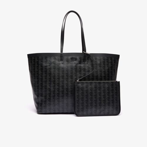 Women's Zely Canvas Monogram Large Tote