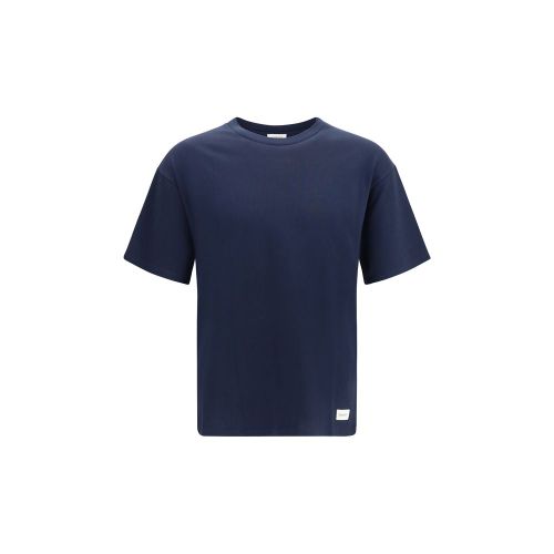 Cotton-Modal Crewneck T-Shirt — Navy