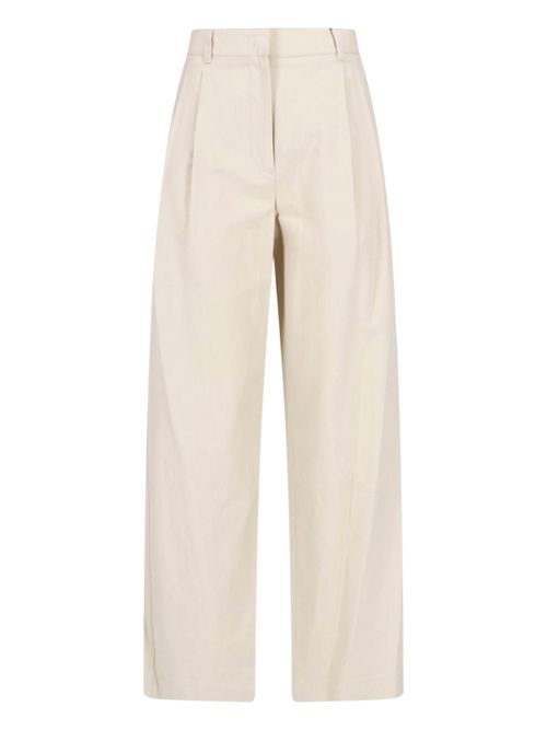 Everyday Tapered Trousers in Cotton-Lyocell Blend